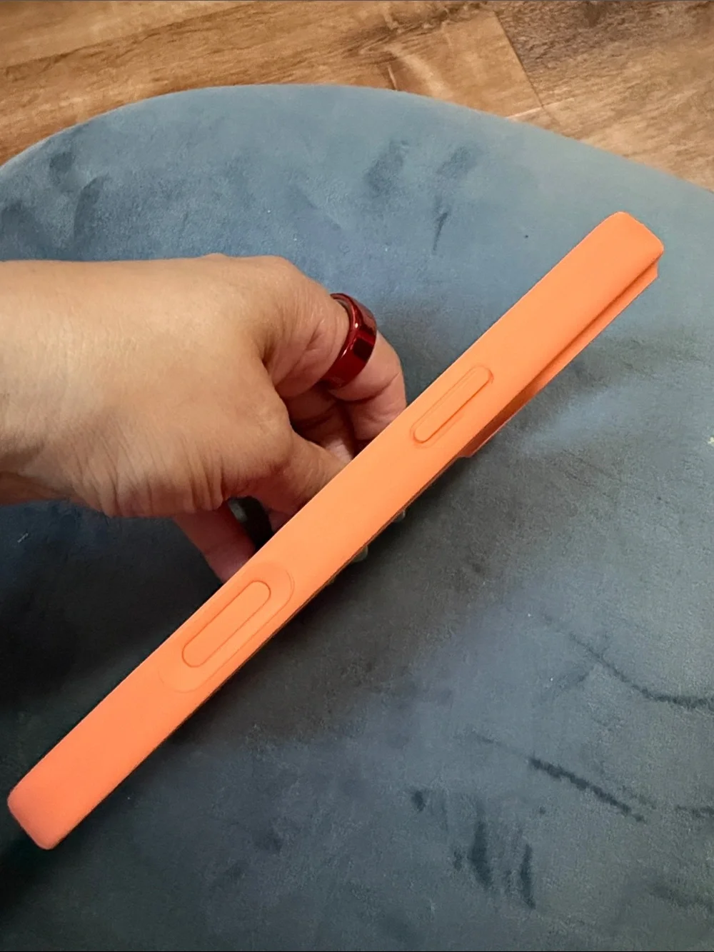 Orange Silicone Phone Case - Protective Cover REASONABLE OFFERS ACCEPTED